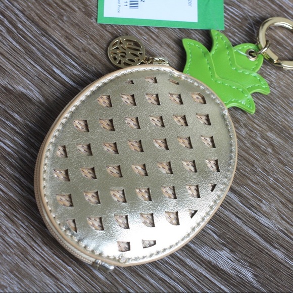 Lilly Pulitzer Pineapple Coin Purse NWT - Picture 1 of 8